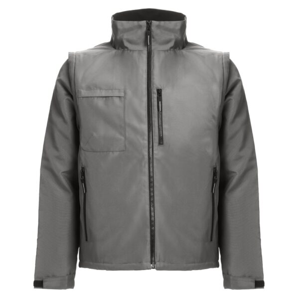 THC ASTANA. Unisex padded jacket with removable sleeves