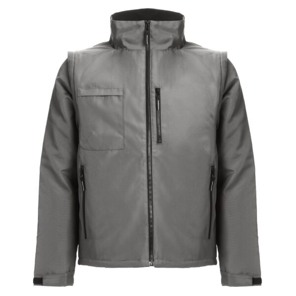 THC ASTANA. Unisex padded jacket with removable sleeves