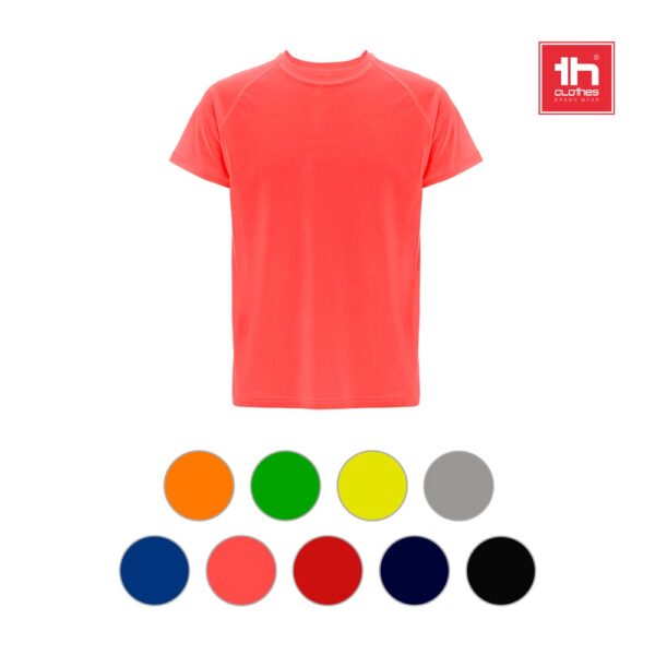 30273_a THC MOVE. Short-sleeved technical T-shirt in polyester