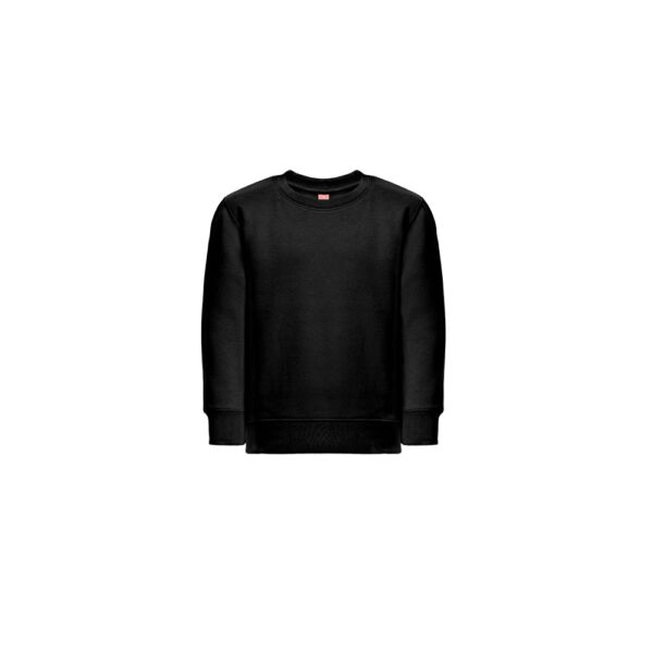 30287_103 THC DELTA KIDS. Kid's sweatshirt in recycled cotton and polyester