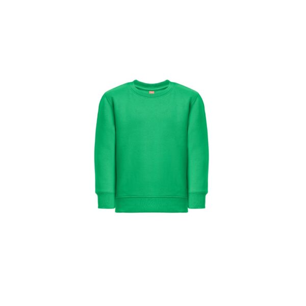 30287_109 THC DELTA KIDS. Kid's sweatshirt in recycled cotton and polyester