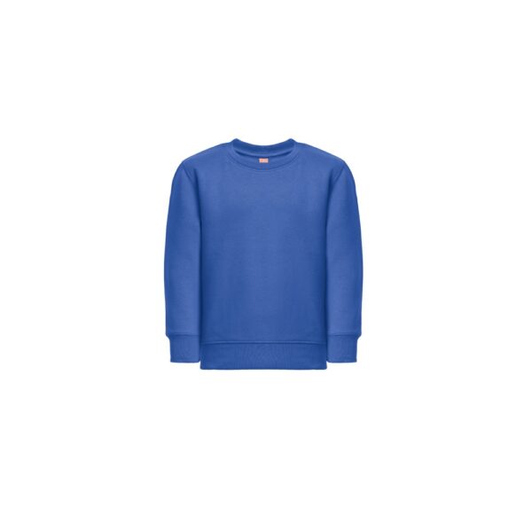 30287_114 THC DELTA KIDS. Kid's sweatshirt in recycled cotton and polyester