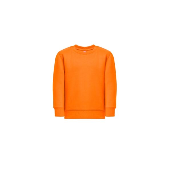 30287_128 THC DELTA KIDS. Kid's sweatshirt in recycled cotton and polyester