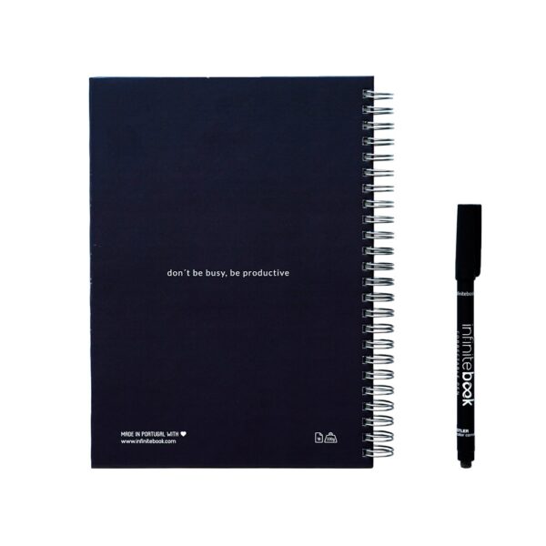 33202_134-b STARTER KIT INFINITE PLANNER A5. Set includes an A5"infinite Diary", cleaning kit, marker and marker holder