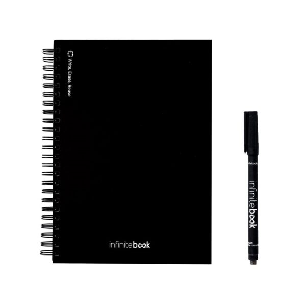 33203_103 STARTER KIT INFINITEBOOK A5. Set includes an A5 "Infinitebook", cleaning kit, marker and marker holder