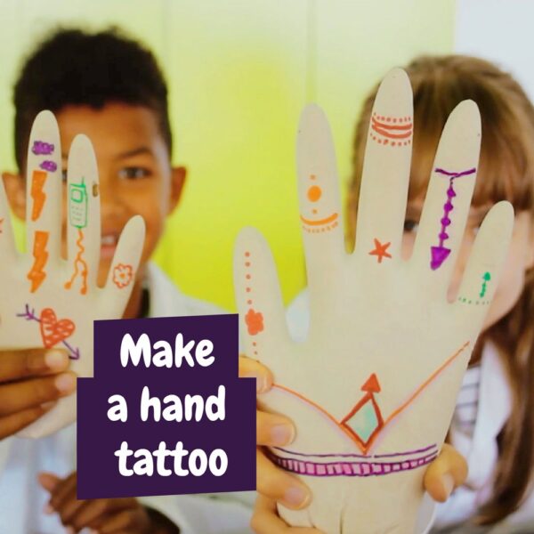 Tattoo Factory Kit I. Educational game for children