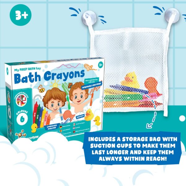 35856_100-b BATH CRAYONS. Educational toys for children
