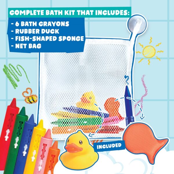 35856_100-c BATH CRAYONS. Educational toys for children