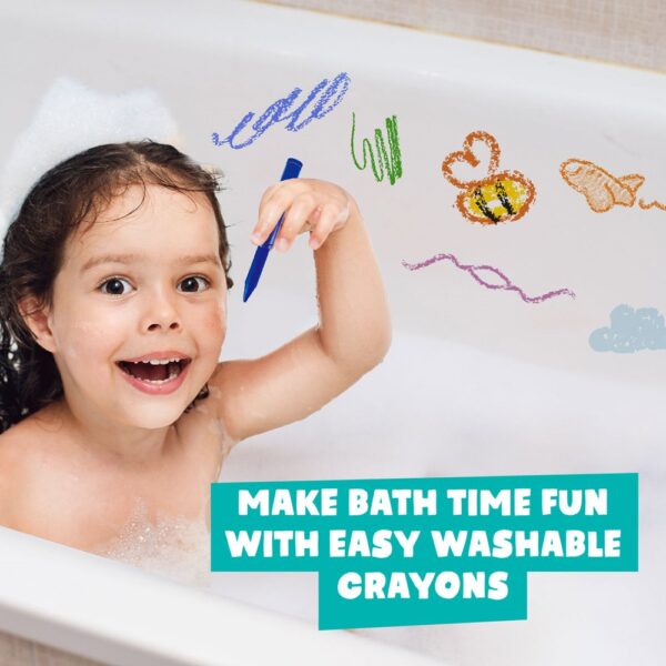 35856_100-d BATH CRAYONS. Educational toys for children