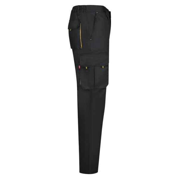 36004_203-d VL HYPNOS. Two-tone multi-pocket twill trousers (200g/m²), in cotton (35%) and polyester (65%)