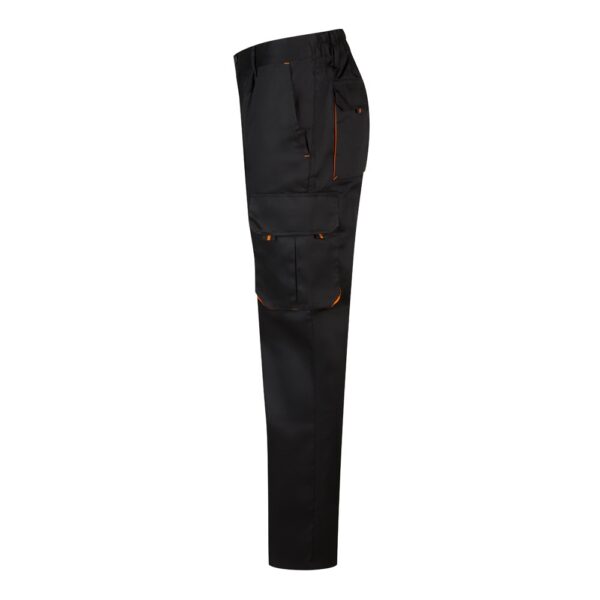 36004_213-c VL HYPNOS. Two-tone multi-pocket twill trousers (200g/m²), in cotton (35%) and polyester (65%)
