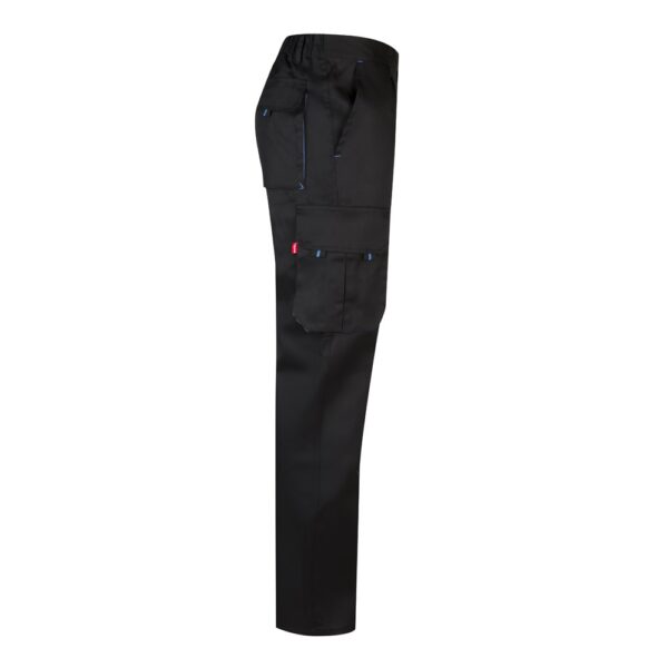 36004_223-d VL HYPNOS. Two-tone multi-pocket twill trousers (200g/m²), in cotton (35%) and polyester (65%)