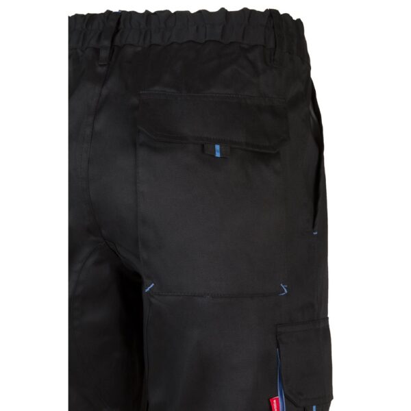 36004_223-f VL HYPNOS. Two-tone multi-pocket twill trousers (200g/m²), in cotton (35%) and polyester (65%)