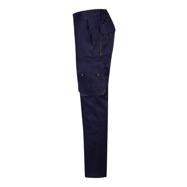 36004_234-c VL HYPNOS. Two-tone multi-pocket twill trousers (200g/m²), in cotton (35%) and polyester (65%)