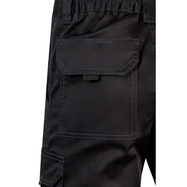 36017_103-f VL HEBE. Multi-pocket stretch Bermuda shorts (240g/m²), in cotton (46%), EME (38%) and polyester (16%)