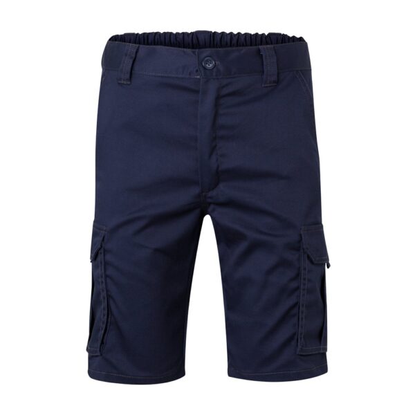 36017_134 VL HEBE. Multi-pocket stretch Bermuda shorts (240g/m²), in cotton (46%), EME (38%) and polyester (16%)