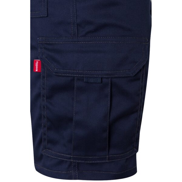 36017_134-e VL HEBE. Multi-pocket stretch Bermuda shorts (240g/m²), in cotton (46%), EME (38%) and polyester (16%)