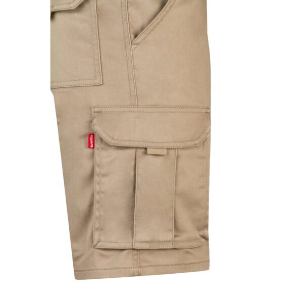 36017_150-e VL HEBE. Multi-pocket stretch Bermuda shorts (240g/m²), in cotton (46%), EME (38%) and polyester (16%)