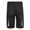 VL HEMERA. Two-tone, multi-pocket stretch Bermuda shorts (240g/m²), in cotton (46%), EME (38%) and polyester (16%)