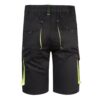 VL HEMERA. Two-tone, multi-pocket stretch Bermuda shorts (240g/m²), in cotton (46%), EME (38%) and polyester (16%)