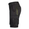 VL HEMERA. Two-tone, multi-pocket stretch Bermuda shorts (240g/m²), in cotton (46%), EME (38%) and polyester (16%)