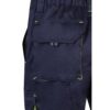 VL HEMERA. Two-tone, multi-pocket stretch Bermuda shorts (240g/m²), in cotton (46%), EME (38%) and polyester (16%)