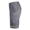 VL HEMERA. Two-tone, multi-pocket stretch Bermuda shorts (240g/m²), in cotton (46%), EME (38%) and polyester (16%)