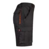 VL HEMERA. Two-tone, multi-pocket stretch Bermuda shorts (240g/m²), in cotton (46%), EME (38%) and polyester (16%)