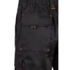 VL HEMERA. Two-tone, multi-pocket stretch Bermuda shorts (240g/m²), in cotton (46%), EME (38%) and polyester (16%)