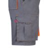 VL HEMERA. Two-tone, multi-pocket stretch Bermuda shorts (240g/m²), in cotton (46%), EME (38%) and polyester (16%)
