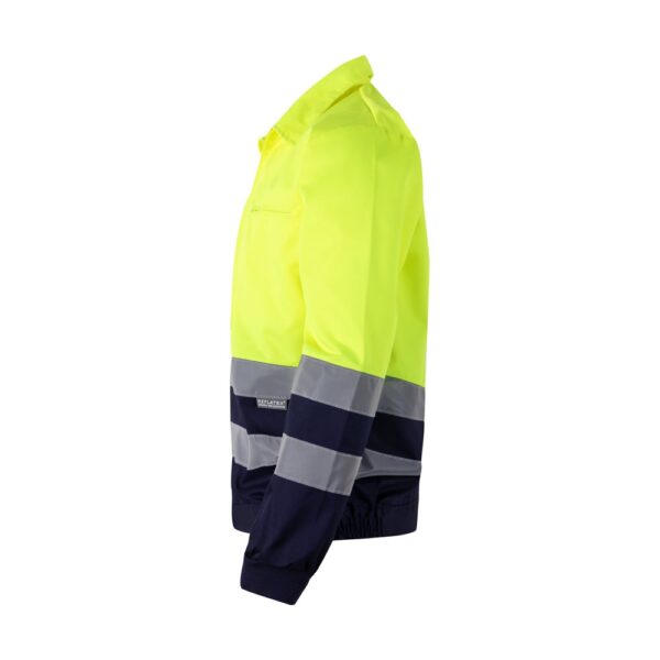 VL NEPTUNE LARGE. Two-tone twill jacket (210g/m²) in polyester (80%) and cotton (20%)