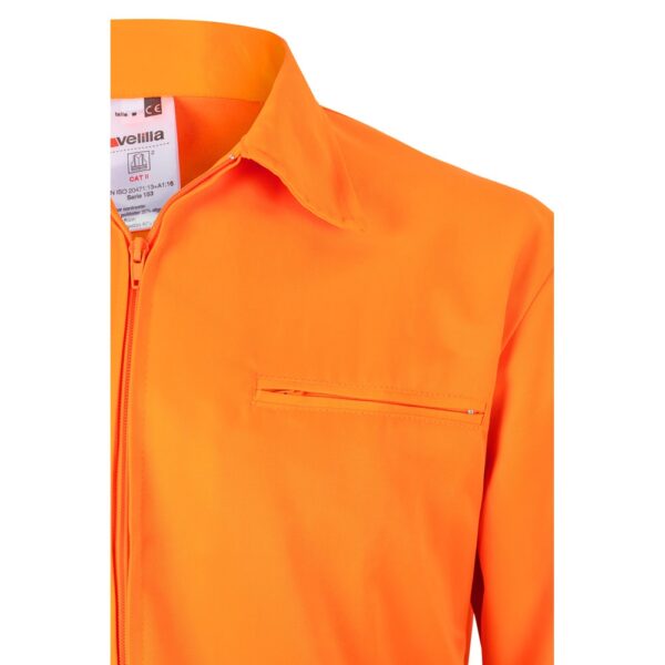 VL NEPTUNE LARGE. Two-tone twill jacket (210g/m²) in polyester (80%) and cotton (20%)