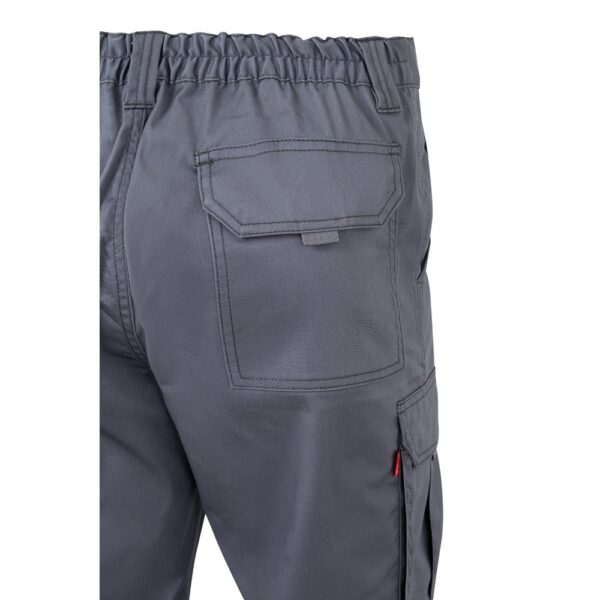 VL DIONYSUS. Multi-pocket stretch trousers (240g/m²), in cotton (46%), EME (38%) and polyester (16%)