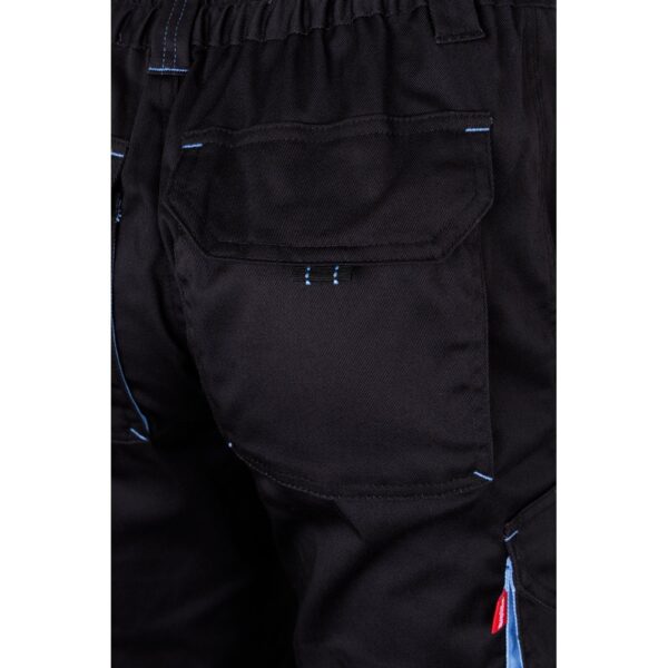 36031_223-f VL FIDES. Two-tone, multi-pocket stretch trousers (240g/m²), in cotton (46%), EME (38%) and polyester (16%)