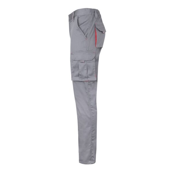 36031_237-c VL FIDES. Two-tone, multi-pocket stretch trousers (240g/m²), in cotton (46%), EME (38%) and polyester (16%)