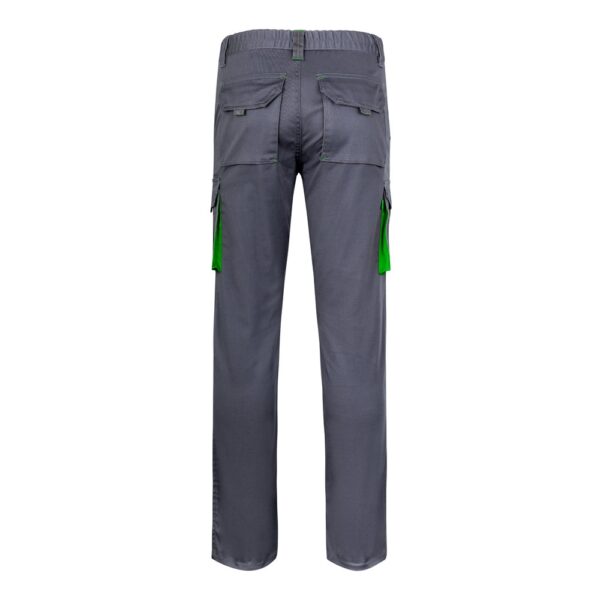 36031_247-b VL FIDES. Two-tone, multi-pocket stretch trousers (240g/m²), in cotton (46%), EME (38%) and polyester (16%)