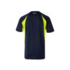 36034_204-b VL SLAYER. Two-tone bird-eye technical t-shirt (160g/m²), in polyester (100%)