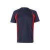 36034_224 VL SLAYER. Two-tone bird-eye technical t-shirt (160g/m²), in polyester (100%)
