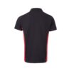 VL SUPAY. Two-tone piqué polo shirt (180g/m²), short sleeve, in cotton (60%) and polyester (40%)