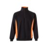 36044_213 VL SVAROG. Two-tone terry sweatshirt (260g/m²), in polyester (65%) and cotton (35%)