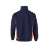 36044_214-b VL SVAROG. Two-tone terry sweatshirt (260g/m²), in polyester (65%) and cotton (35%)