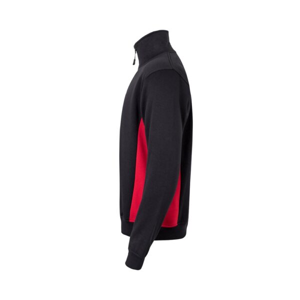VL SVAROG. Two-tone terry sweatshirt (260g/m²), in polyester (65%) and cotton (35%)