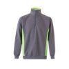 36044_247 VL SVAROG. Two-tone terry sweatshirt (260g/m²), in polyester (65%) and cotton (35%)