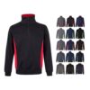 36044_set VL SVAROG. Two-tone terry sweatshirt (260g/m²), in polyester (65%) and cotton (35%)