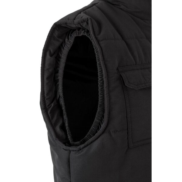 36047_103-e VL MEFITIS. Multi-pocket padded vest (220g/m²), in polyester (100%)