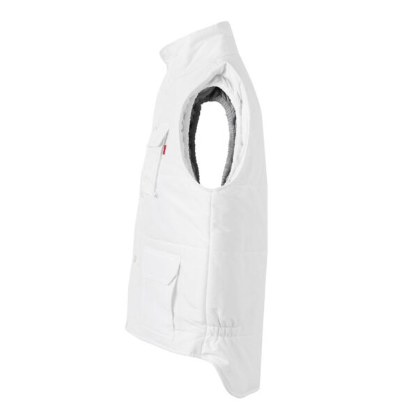 36047_106-c VL MEFITIS. Multi-pocket padded vest (220g/m²), in polyester (100%)
