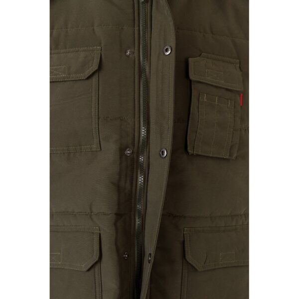 36047_149-d VL MEFITIS. Multi-pocket padded vest (220g/m²), in polyester (100%)