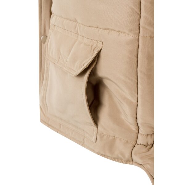 36047_150-f VL MEFITIS. Multi-pocket padded vest (220g/m²), in polyester (100%)
