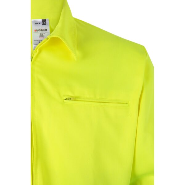 VL NEPTUNE. Two-tone twill jacket (210g/m²) in polyester (80%) and cotton (20%)