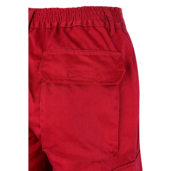 VL ATHENA. Two-tone twill trousers (210g/m²), lined, multi-pocket, in cotton (20%) and polyester (80%)